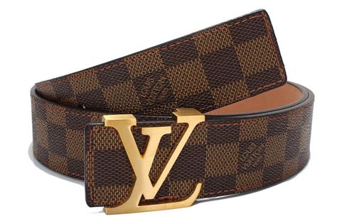 louis vuitton belt brown checkered|lv belt black checkered.